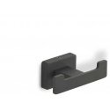 Hook GEDY ATENA 442614, 45×88×35 mm, black Hook GEDY ATENA 442614, 45×88×35 mm, black