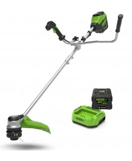 Lawnmower - trimmer Greenworks GD60BCBK4 60 V 1x4.0 Ah battery.