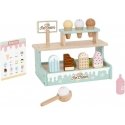 Tooky Toys TOOKY TOY Ice cream kiosk Wooden ice cream parlor Tooky Toys TOOKY TOY Ice cream kiosk Wooden ice cream parlor