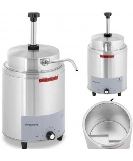 Royal Catering Podgrzewacz do sosów elektrinis su dyspenserem pompką 3.3 l 550 W