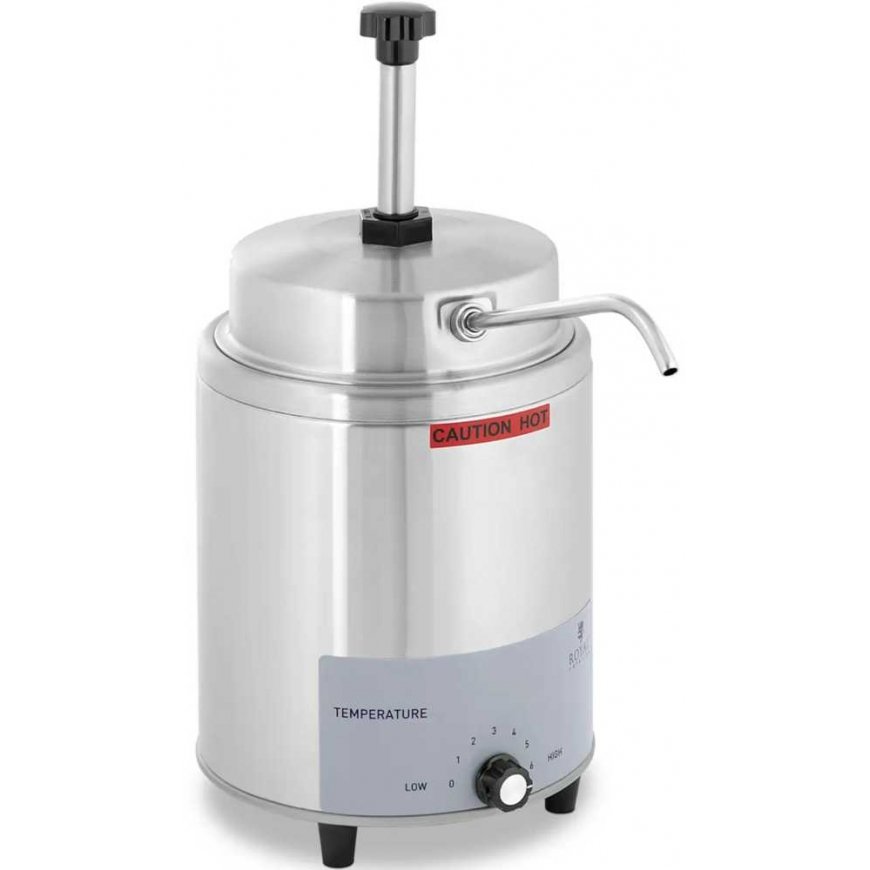 Royal Catering Podgrzewacz do sosów electric with dispenser pump 3.3 l 550 W – 2