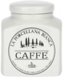 La Porcellana Bianca Pojemnik na kawę Conserva - White, 500 ml