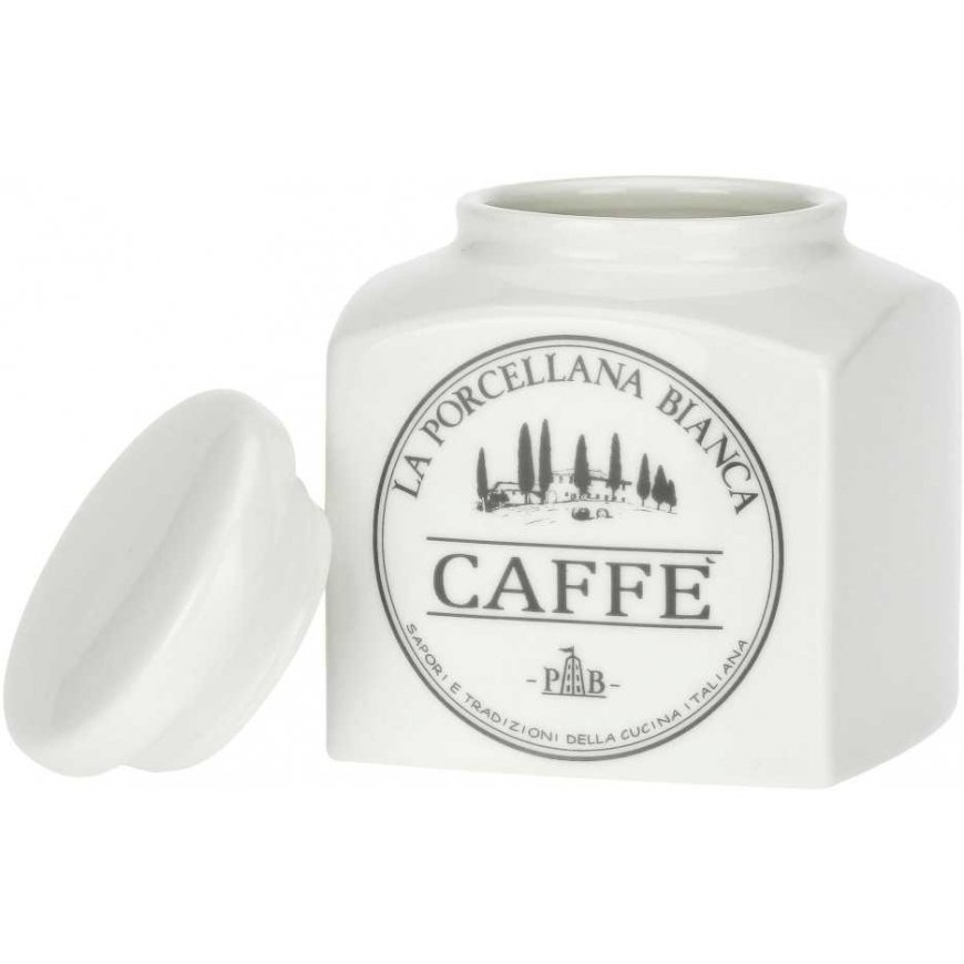 La Porcellana Bianca Pojemnik na kawę Conserva - Baltas, 500 ml – 3