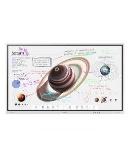 Samsung WM75B interactive whiteboard 190,5 cm (75") 3840 x 2160 пикселей Сенсорный экран Серый USB /