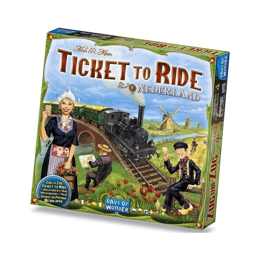 Asmodee Ticket to Ride Map Collection 4 Nederland