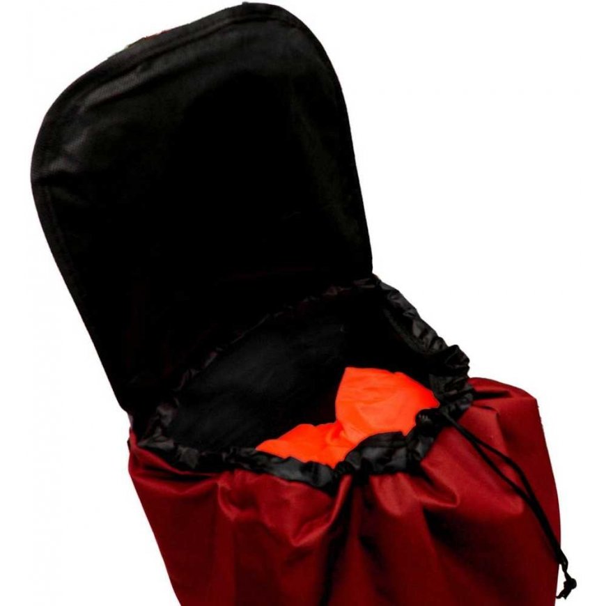Travel INNA Stroller BAG NA KÓLKACH NA ZAKUPY ZE STELAŻEM 31L CZERWONO BALTA – 4
