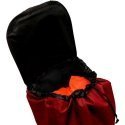 Travel INNA Stroller BAG NA KÓLKACH NA ZAKUPY ZE STELAŻEM 31L CZERWONO BALTA