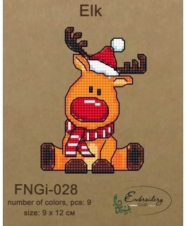 BOBKOV DENIS FOP, reg. No. 2893417695 Moose (beads) FBNGI-028