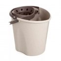12L Ecohome bucket with push button grey 12L Ecohome bucket with push button grey
