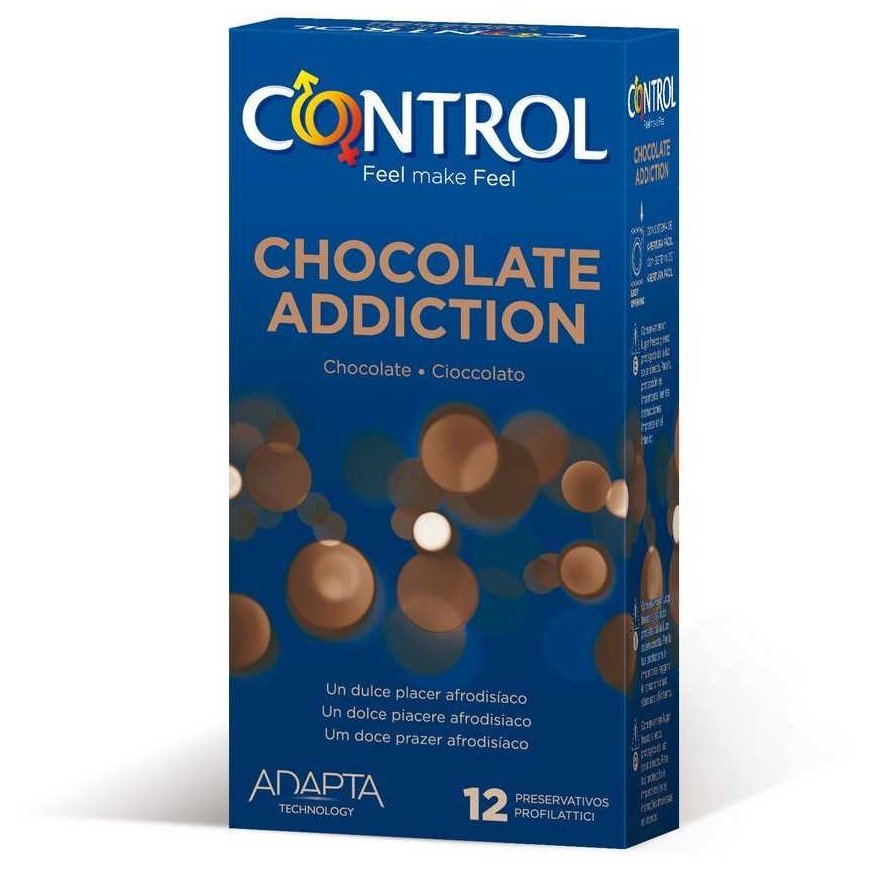 CONTROL ADAPTA CHOCOLATE CONDOMS 12 UNITS – 2
