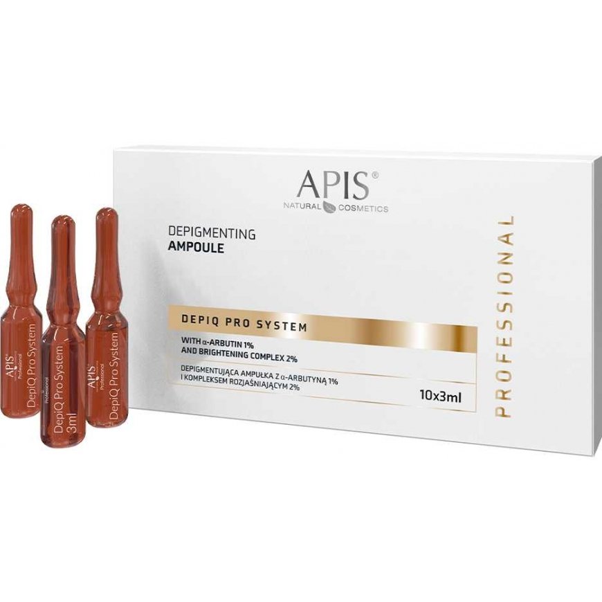 Apis Depiq Pro System depigmenting ampoule