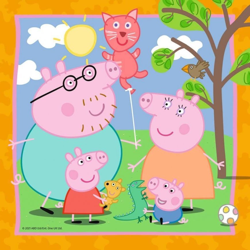 Ravensburger Peppa Pig 05579 dėlionė 49 vnt Animaciniai filmai – 2