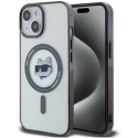 Karl Lagerfeld KLHMP15SHCHNOTK iPhone 15 6.1" skaidrus kietas dėklas IML Choupette's Head MagSafe Karl Lagerfeld KLHMP15SHCHNOTK iPhone 15 6.1" skaidrus kietas dėklas IML Choupette's Head MagSafe