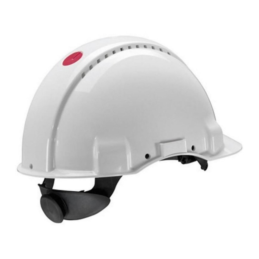 3M Peltor Uvicator Adjustable Helmet, White