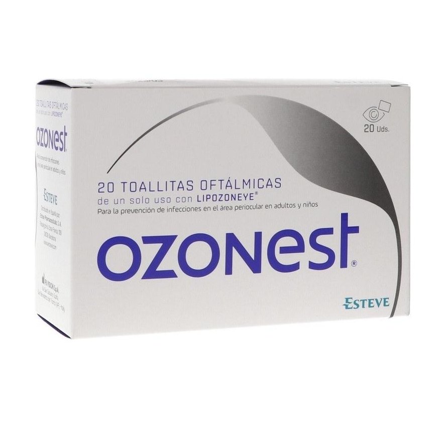 Esteve Ozonest oftalminės servetėlės 20 vnt