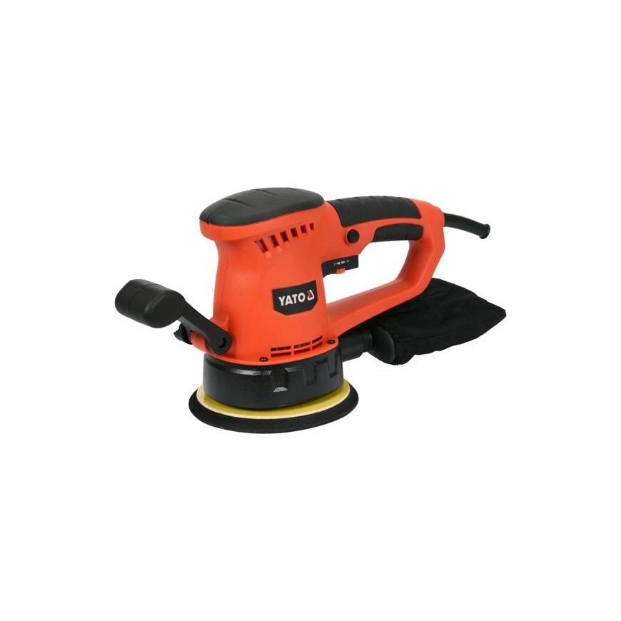 Yato YT-82207 portable sander Random orbital sander 13000 RPM Black, Orange 450 W