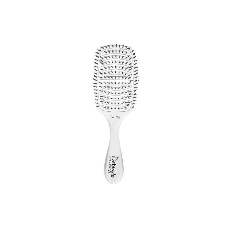 Detangling Brush Olivia Garden iDetangle White Black (Use A+)
