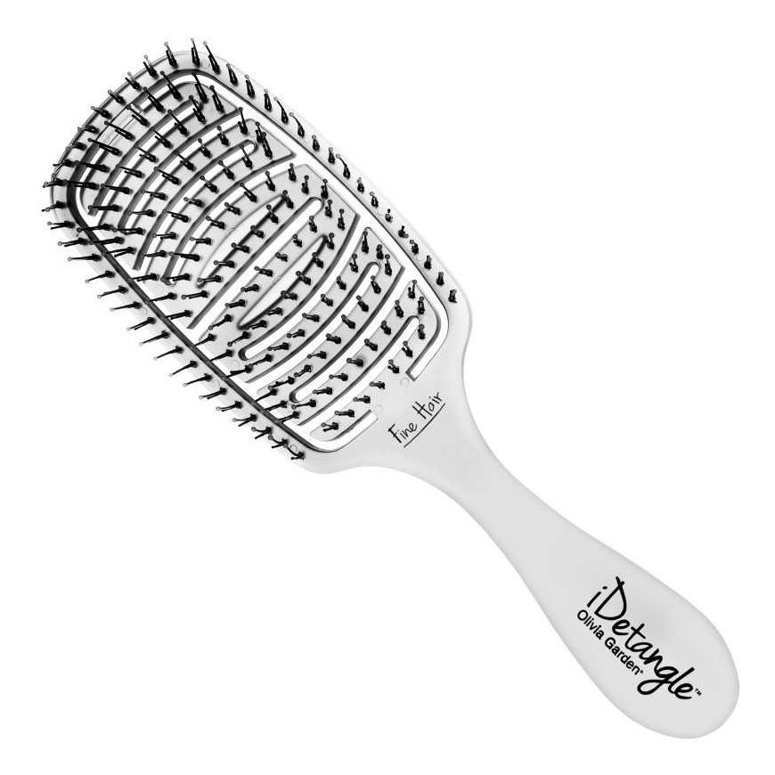 Detangling Brush Olivia Garden iDetangle White Black (Use A+) – 5