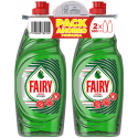 Dishwashing liquid Fairy Fairy Ultra Poder Lavavajillas Concentrado Lot 650 ml (2 x 650 ml) Dishwashing liquid Fairy Fairy Ultra Poder Lavavajillas Concentrado Lot 650 ml (2 x 650 ml)