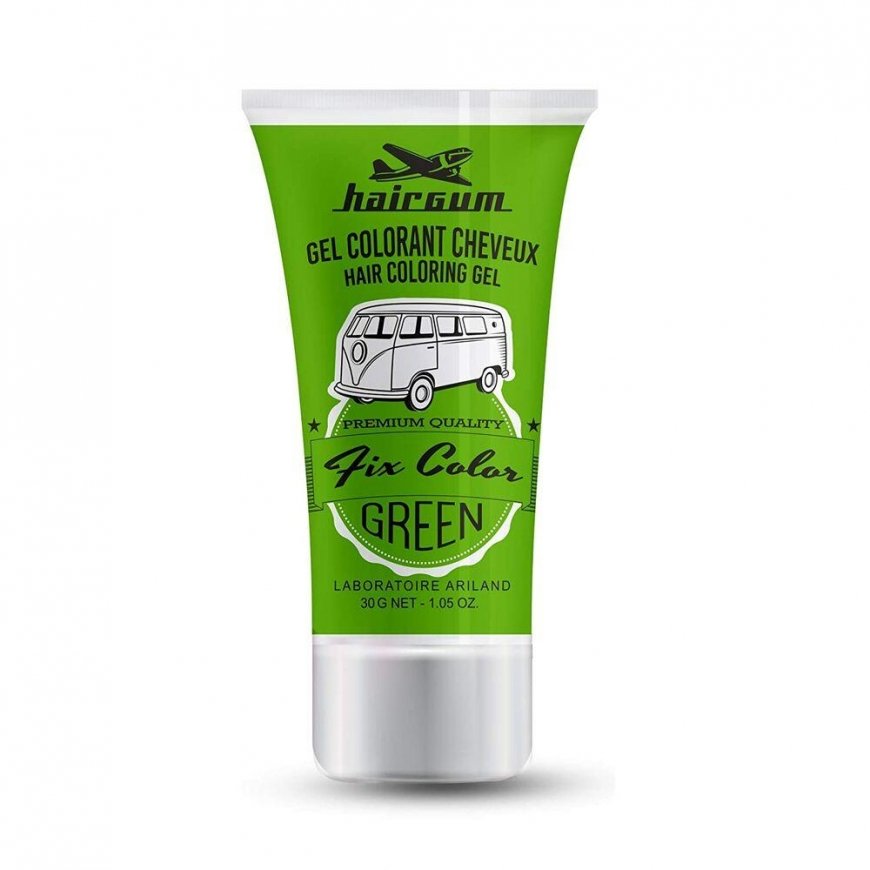Hairgum Fix Color Gel Colorant Green – 2