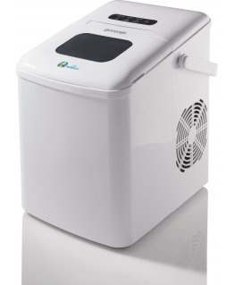 Gorenje IMD1200W jääpalakone Kannettava jääpalakone 12 kg/24h 120 W Valkoinen