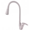 Domoletti Kitchen faucet with flexible spout DSA506.5/13S, gray Domoletti Kitchen faucet with flexible spout DSA506.5/13S, gray