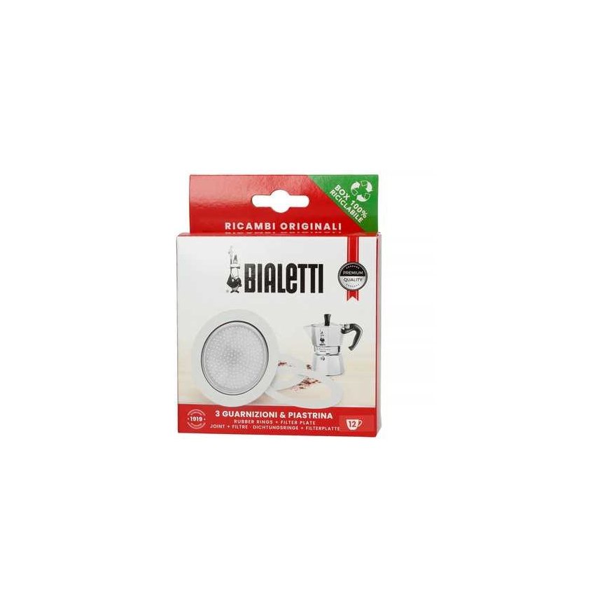 Bialetti - 3 Seals + Sieve