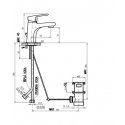 Washbasin faucet Domoletti Colorado DCO127.5 Washbasin faucet Domoletti Colorado DCO127.5
