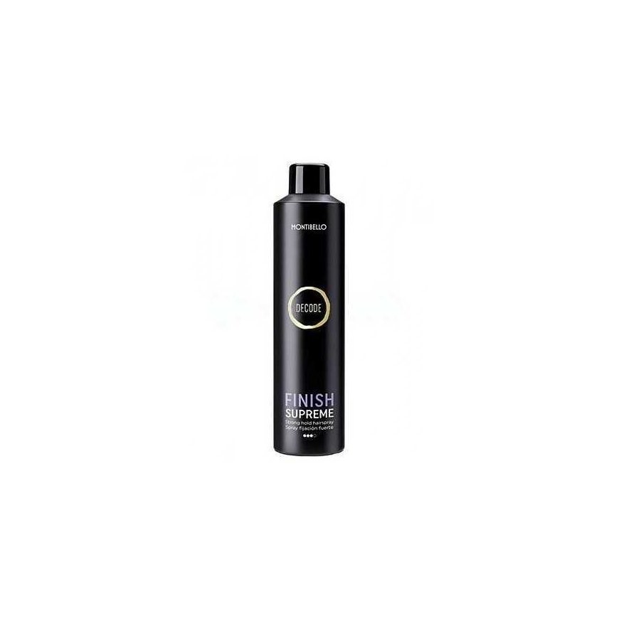 Itin tvirtas plaukų lakas Decode Finish Supreme Montibello (400 ml) – 2