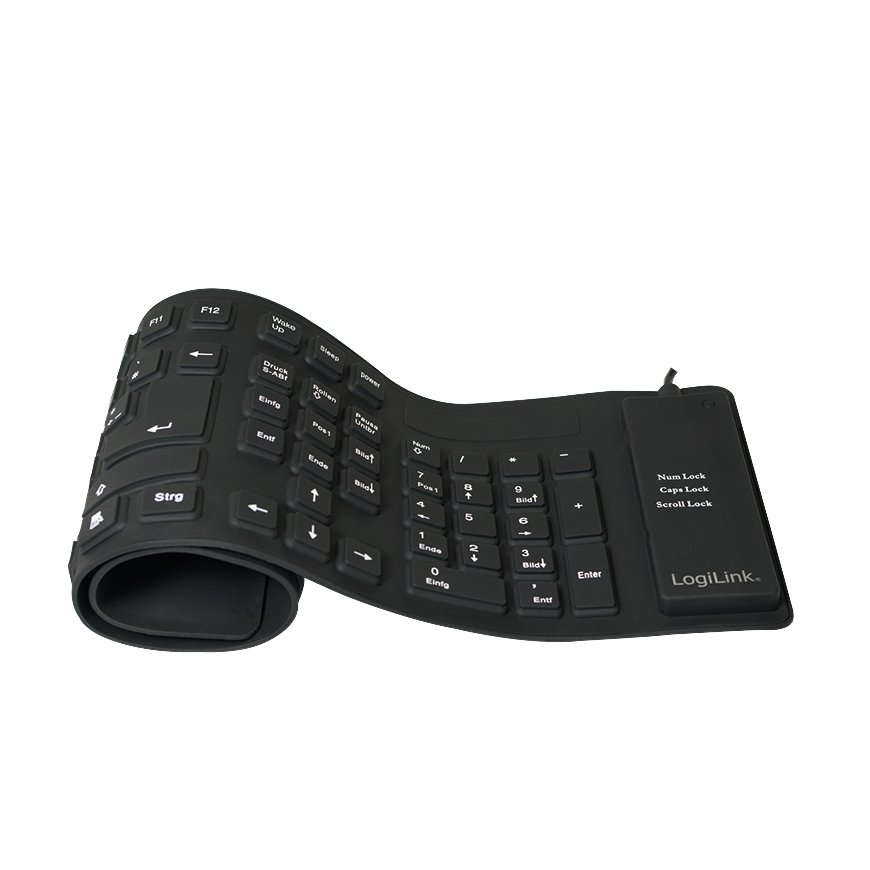 LogiLink ID0019A tastatūra USB QWERTZ Vācu