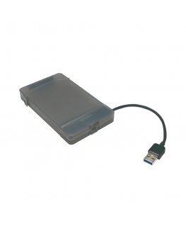 LogiLink AU0037 saugojimo diskų korpusas HDD / SSD aptvaras Pilka 2.5"