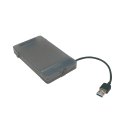 LogiLink AU0037 saugojimo diskų korpusas HDD / SSD aptvaras Pilka 2.5" LogiLink AU0037 saugojimo diskų korpusas HDD / SSD aptvaras Pilka 2.5"