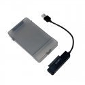 LogiLink AU0037 saugojimo diskų korpusas HDD / SSD aptvaras Pilka 2.5" LogiLink AU0037 saugojimo diskų korpusas HDD / SSD aptvaras Pilka 2.5"