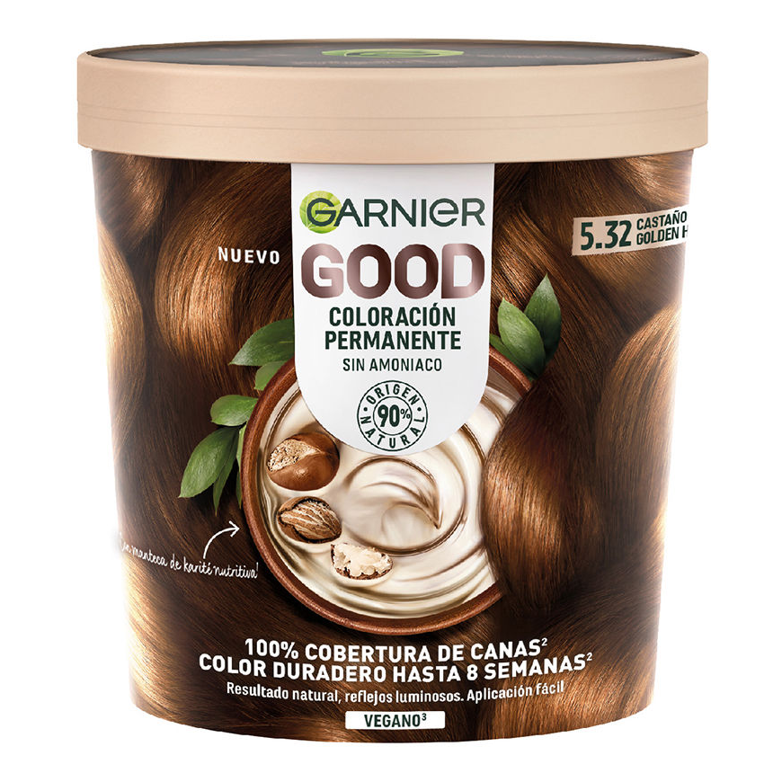 Garnier Good Coloración Permanente 5.32-Castaño