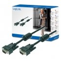LogiLink CV0017 VGA-kaabel 15 m VGA (D-Sub) Must LogiLink CV0017 VGA-kaabel 15 m VGA (D-Sub) Must
