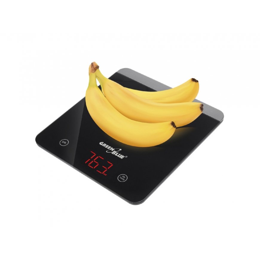 Greenblue 53517 Black Countertop Rectangle Electronic kitchen scale – 2
