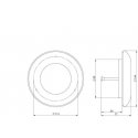 Diffuser EUROPLAST KD100, D100 Diffuser EUROPLAST KD100, D100