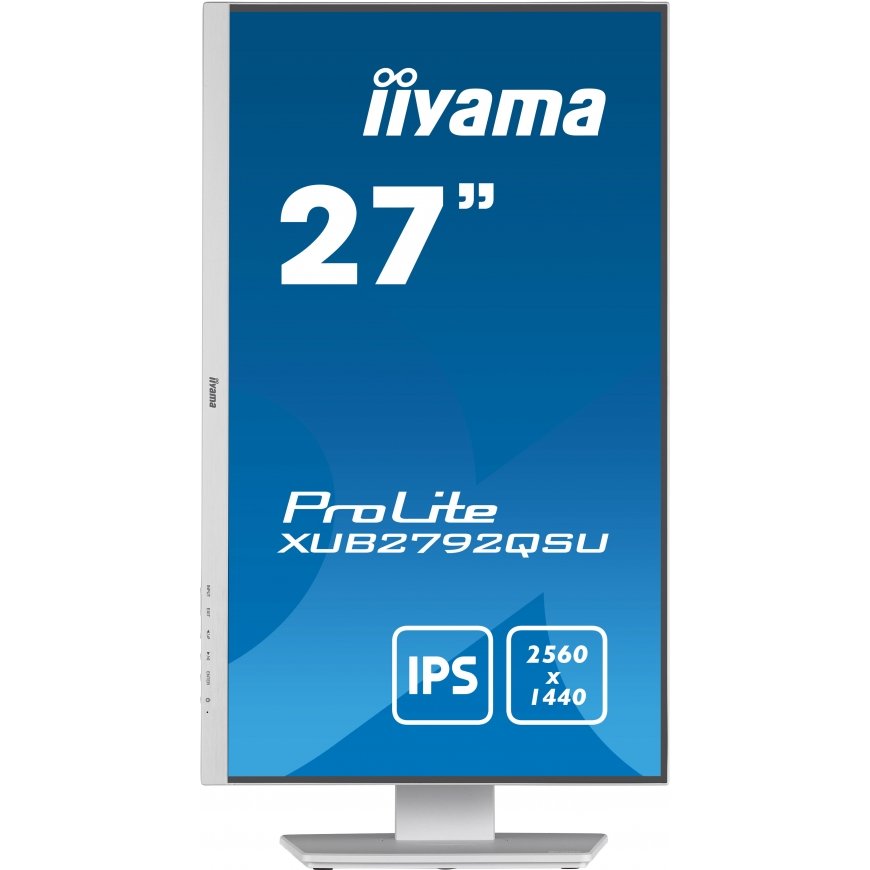 iiyama ProLite XUB2792QSU-W5 PC lamekuvar 68,6 cm (27") 2560 x 1440 pikslit Wide Quad HD LED Valge – 2