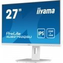 iiyama ProLite XUB2792QSU-W5 monitori 68,6 cm (27") 2560 x 1440 pikseļi Wide Quad HD LED Balts iiyama ProLite XUB2792QSU-W5 monitori 68,6 cm (27") 2560 x 1440 pikseļi Wide Quad HD LED Balts