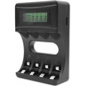 Qoltec Charger for batteries ni-mh typu r03/aaa r6/aa | 1800 Qoltec Charger for batteries ni-mh typu r03/aaa r6/aa | 1800