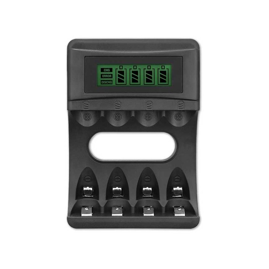 Qoltec Charger for batteries ni-mh typu r03/aaa r6/aa | 1800 – 4