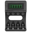 Qoltec Charger for batteries ni-mh typu r03/aaa r6/aa | 1800 Qoltec Charger for batteries ni-mh typu r03/aaa r6/aa | 1800