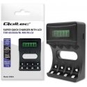 Qoltec Charger for batteries ni-mh typu r03/aaa r6/aa | 1800 Qoltec Charger for batteries ni-mh typu r03/aaa r6/aa | 1800