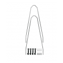 Brackets for mudguards SKS KIT VELO65 MOUNTAIN, 26"-27.5" Brackets for mudguards SKS KIT VELO65 MOUNTAIN, 26"-27.5"