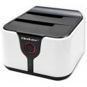 Stacionarus kompiuteris Qoltec Doko stotelė do dysków hdd ssd 2.5" 3.5" | sata iii | usb 3.0 | super speed 5gb/s | su funkcija k Stacionarus kompiuteris Qoltec Doko stotelė do dysków hdd ssd 2.5" 3.5" | sata iii | usb 3.0 | super speed 5gb/s | su funkcija k
