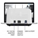 Stationary computer Qoltec Docking station for drives hdd ssd 2.5" 3.5" | sata iii | usb 3.0 | super speed 5gb/s | with offline Stationary computer Qoltec Docking station for drives hdd ssd 2.5" 3.5" | sata iii | usb 3.0 | super speed 5gb/s | with offline