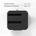 Stacionarus kompiuteris Qoltec Doko stotelė do dysków hdd ssd 2.5" 3.5" | sata iii | usb 3.0 | super speed 5gb/s | su funkcija k Stacionarus kompiuteris Qoltec Doko stotelė do dysków hdd ssd 2.5" 3.5" | sata iii | usb 3.0 | super speed 5gb/s | su funkcija k