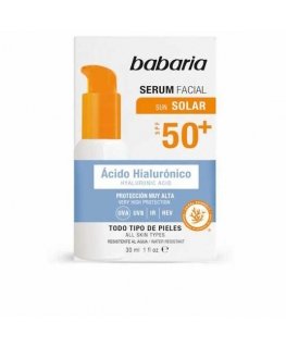 Babaria Solar Acid Hyaluronic Serum Facial Spf50, 30 ml