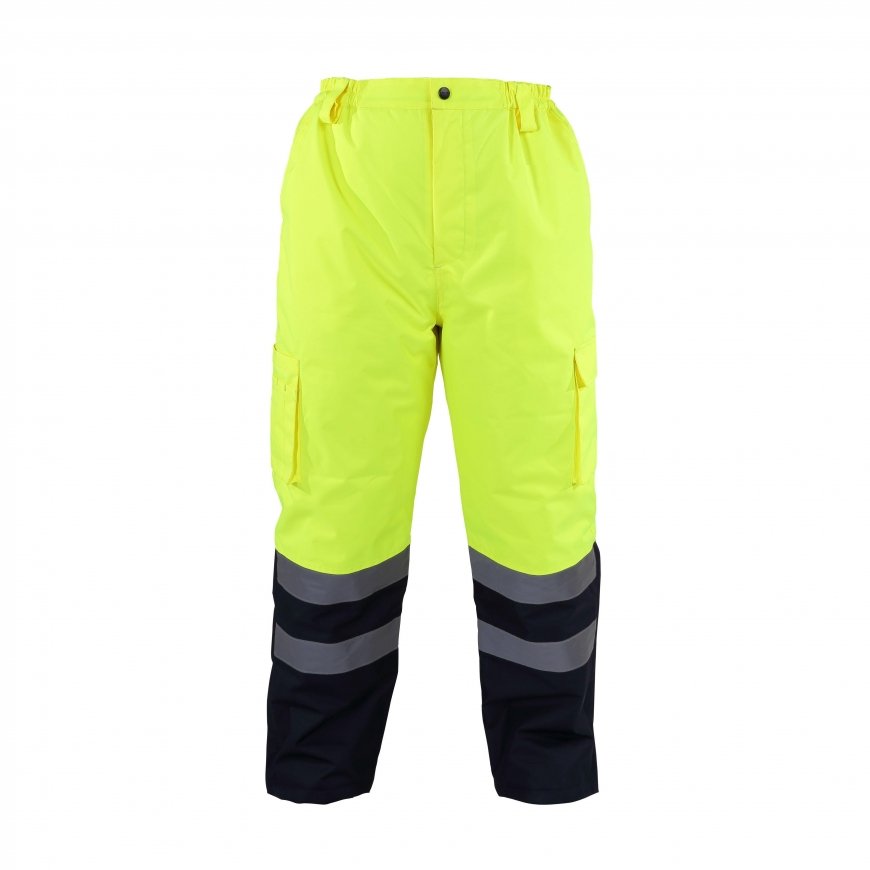 Lahti Pro winter pants with warning belt size XL yellow (L4100204) – 2