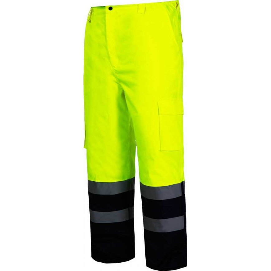 Lahti Pro winter pants with warning belt size XL yellow (L4100204) – 3